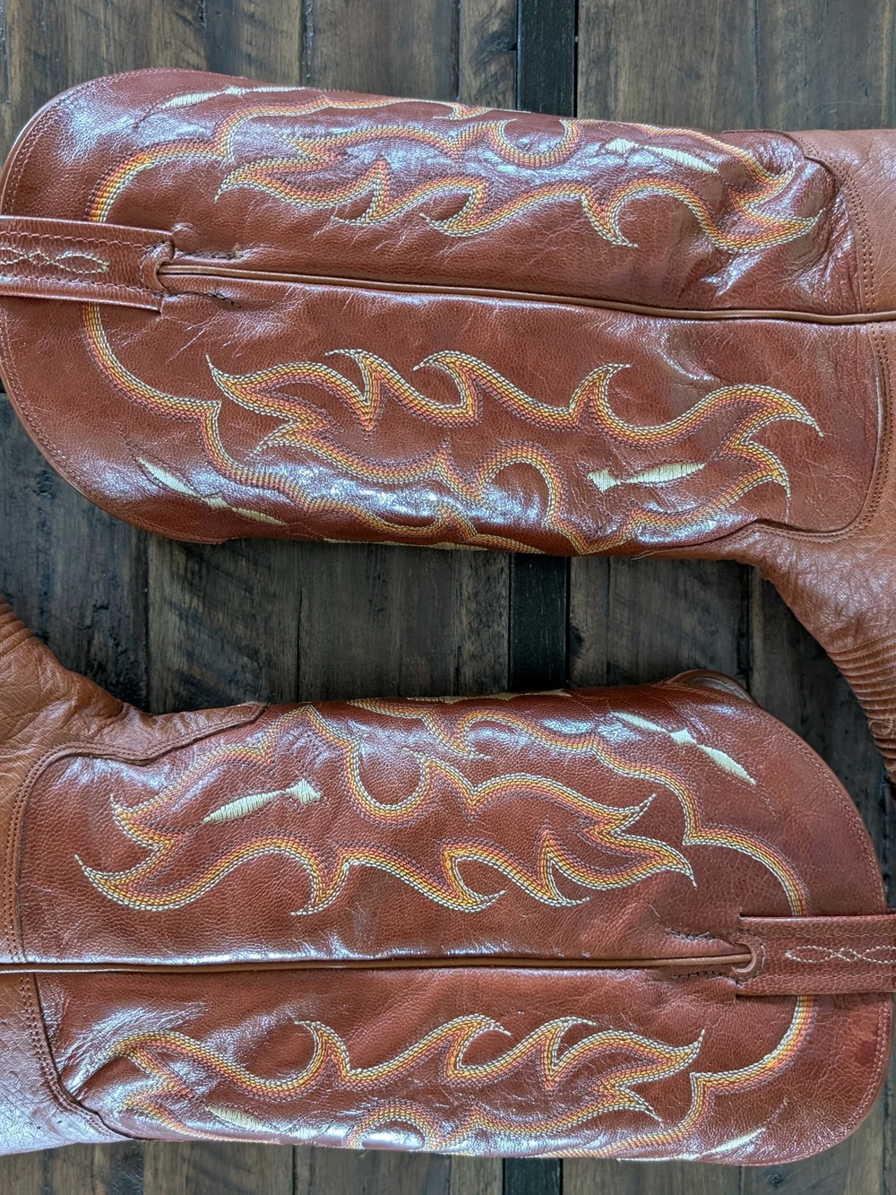Tony Lama CT873 Bonham 13-inch Tall Men's Exotic Boots In Size 11.5 - Picture 3 of 9